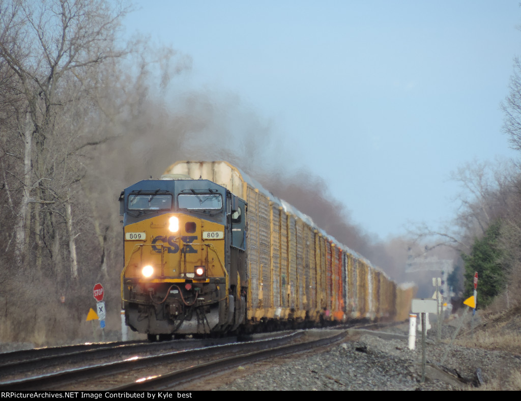 CSX 809 on M205